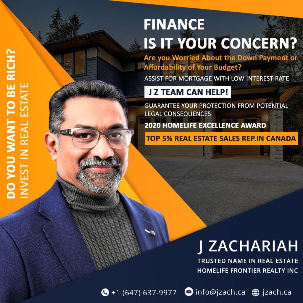 Finance - Realtor J ZACHARIAH